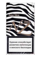 СИГАРЕТЫ NZ SUPER SLIMS BLACK